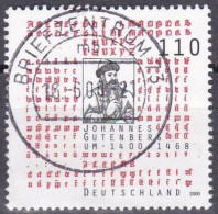 BRD 2000 Mi. Nr. 2098 O/used Vollstempel (BRD1-6) - Gebraucht