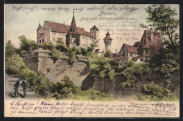 AK Nürnberg, Burg Und Thiergärtnerthorturm  - Nuernberg