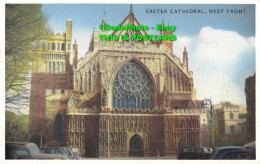 R356783 Exeter Cathedral. West Front. Surridge Dawson - World