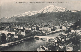 Grenoble Vue Générale Et Le Massif Du Moucherotte - Grenoble