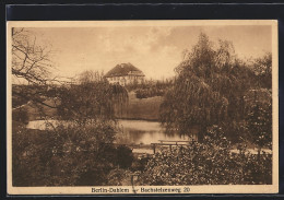 AK Berlin-Dahlem, See Am Bachstelzenweg 20  - Dahlem