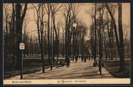 AK Berlin, Ahornsteig Im Tiergarten  - Dierentuin