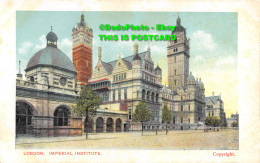 R355206 London. Imperial Institute. Postcard - Autres & Non Classés
