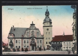 AK Ettlingen, Rathaus Mit Rathausturm  - Ettlingen