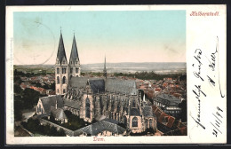 AK Halberstadt, Blick Auf Dom  - Halberstadt