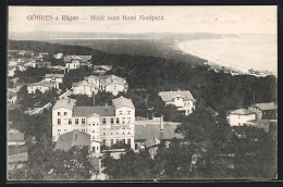 AK Göhren /Rügen, Ortsansicht Mit Strand-Hotel Aus Der Vogelschau  - Ruegen