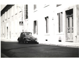 Photo 12.4 X 8.7 4 CV Datant De Juillet 1961 Ales - Cars