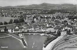 Postcard Switzerland Rapperswil Harbour Aerial - Sonstige & Ohne Zuordnung
