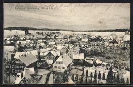 AK Schömberg / Schwarzwald, Teilansicht Im Schnee  - Schömberg