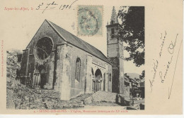 CPA04- SEYNE-LES-ALPES- L'Eglise- Monument Historique Du XIème Siècle - Autres & Non Classés