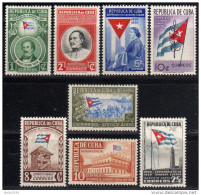 1951 - Cuba - Scott Nº 458-461 - C41 - C43 - U 13 - MNH - CU- 30 - 04 - Nuevos