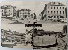 Crimmitschau, Markt, Silberstraße, Kunsteisstadion, 1978 - Crimmitschau