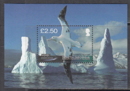 2011 South Georgia BBC Frozen Planet Birds Albatross  Souvenir Sheet MNH - Georgia Del Sud