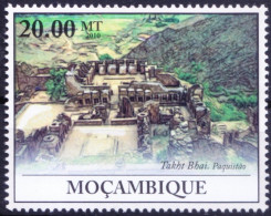 Mozambique 2010 MNH, UNESCO, Buddhist Monastery Takht-i-Bahi In Pakistan Asia - UNESCO