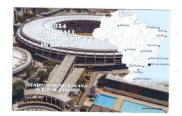 BRAZIL STADIUM  POSTCARD STADIUM  DO MARACANA   IN RIO DE JANEIRO PUBL IN UK - Stadions