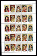 LIBYA 1.5.1992; Journée D'Enfant- Costumes; Michel-N° 1971-5, Feuillet ; MNH, Neuf **; Lot 60024 - Libye