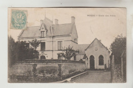 CPA ROËZE SUR SARTHE (Sarthe) - Ecole Des Filles - Otros & Sin Clasificación