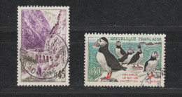 1960 N°1237 Et1274 Oblitérés Variété (lot 341) - Gebruikt