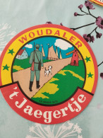 Ancienne Étiquette Fromage Belge Woudaler - Käse