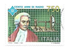 Italia 1991 : Luigi Galvani , Centenario Della Radio . Usato - 1991-00: Usados