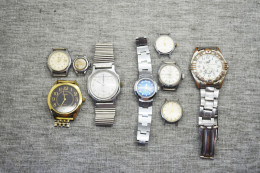 Set Of Ussr Vintage Watches - Clocks