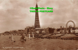 R355274 Blackpool Promenade. Postcard. 1911 - World