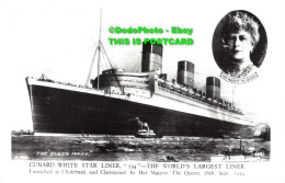 R355277 Cunard White Star Liner. 534. The World Largest Liner. The Queen Mary. L - Monde