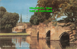 R356274 Bakewell Bridge And River Wye. Salmon. 1394c. 1962 - World