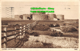 R356871 Camber Castle. Rye. 14460. Velvette Gravure Postcard. Valentines. 1953 - World