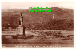 R356275 9466. Ochil Hills And Wallace Monument From The Castle. Stirling. The Be - World