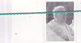 Priester Henri De Wulf, Godewaardsvelde (Fr) 1915, Koekelare 1996. Kachtem,Emelgem,Bovekerke. Foto - Todesanzeige