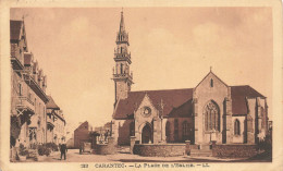 CARANTEC : LA PLACE DE L'EGLISE - Carantec