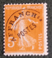 TF 044 - Timbre France Préoblitéré 50 * MLH - 1893-1947