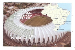 BRAZIL STADIUM  POSTCARD STADIUM    BEIRA -RIO  IN PORTO ALRGRE  PUBL IN UK - Stadions