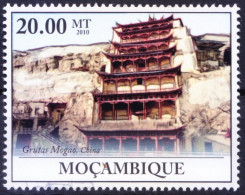 Mozambique 2010 MNH, UNESCO, Caves Of 1000 Buddhas In China, Asia - UNESCO