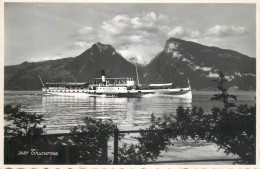Postcard Switzerland Thunersee Paddle Cruiser - Other & Unclassified