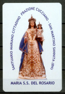 SANTINO - Maria S.S. Del Rosario - Santino Autoadesivo. - Devotion Images