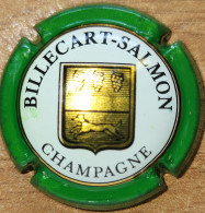 Capsule Champagne BILLECART-SALMON Série - Écusson, Vert & Or Jaune Nr 47 - Billecart Salmon