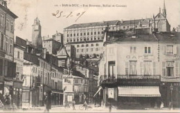 . 52 . BAR-le-DUC . Rue Rousseau, Beffroi Du Couvent .Petite Animation . - Bar Le Duc