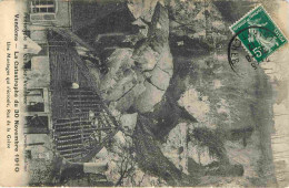 41 - Vendome - La Catastrophe Du 30 Novembre 1910 - Une Montagne Qui S'écroule Rue De La Grève - CPA - Oblitération Rond - Vendome