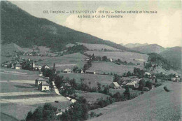 38 - Le Sappey - Station Estivale Et Hivernale - Au Fond Le Col De L'Emeindra - CPA - Voir Scans Recto-Verso - Autres & Non Classés