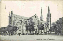 30 - Nimes - Eglise Sainte Baudille - Animée - CPA - Voir Scans Recto-Verso - Nîmes