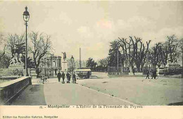 34 - Montpellier - L'Entrée De La Promenade Du Peyrou - Animée - CPA - Voir Scans Recto-Verso - Montpellier