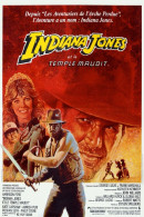 Cinema - Indiana Jones Et Le Temple Maudit - Harrison Ford - Affiche De Film - Carte Neuve - CPM - Voir Scans Recto-Vers - Affiches Sur Carte