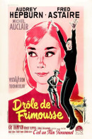 Cinema - Drole De Frimousse - Audrey Hepburn - Fred Astaire - Illustration Vintage - Affiche De Film - CPM - Carte Neuve - Posters Op Kaarten