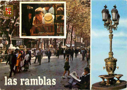 Espagne - Espana - Cataluna - Barcelona - Las Ramblas - Multivues - CPM - Voir Scans Recto-Verso - Barcelona