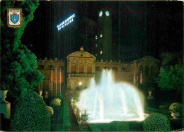 Espagne - Espana - Navarra - Pamplona - Fuentes Y Jardines De La Diputacion - Nocturna - Fontaines Et Jardins De La Dipu - Navarra (Pamplona)