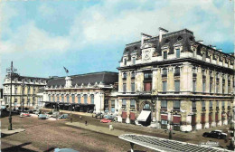 Trains - Gares Sans Trains - Bordeaux - La Gare Saint Jean - Automobiles - Mention Photographie Véritable - Carte Dentel - Estaciones Sin Trenes