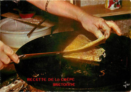 Recettes De Cuisine - Crêpes Bretonnes - Carte Neuve - Gastronomie - CPM - Voir Scans Recto-Verso - Küchenrezepte
