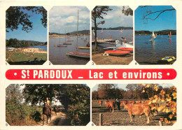 87 - Saint Pardoux - Lac Et Environs - Multivues - Vaches - CPM - Voir Scans Recto-Verso - Autres & Non Classés